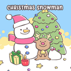 Christmas Snowman ícone