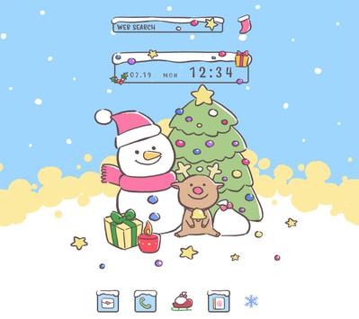 Android 用の かわいい壁紙アイコン 雪だるまのクリスマス 無料 Apk をダウンロード