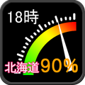(北海道版)電力の使用状況ウィジェット