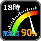 (東北版)電力の使用状況ウィジェット アイコン