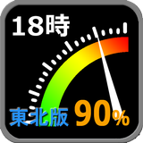 (東北版)電力の使用状況ウィジェット アイコン
