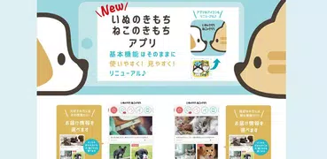 いぬのきもち・ねこのきもち　犬猫に毎日役立つペット情報