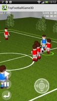 Toy Football Game 3D plakat