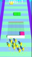 Fit Block Run Plakat