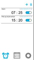 Weekdays Alarm Affiche