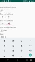 Quick Hourly Wage Calc Screenshot 2