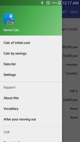 Rental initial cost calculator تصوير الشاشة 2