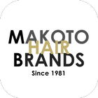 『MAKOTO HAIR BRANDS』公式アプリ ไอคอน