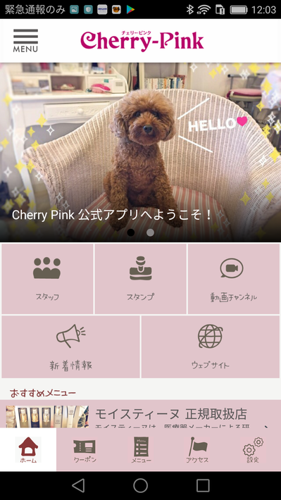 熊本市南区・美の案内人「Cherry Pink(チェリーピンク)」 screenshot 1