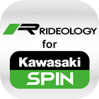 RIDEOLOGY THE APP KawasakiSPIN Zeichen