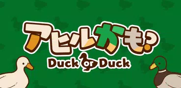 アヒルかも？  Duck or Duck