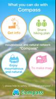 Compass- Mountain & Nature poster