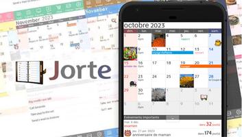 Calendrier Jorte Affiche