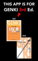 GENKI Vocab for 3rd Ed. ポスター