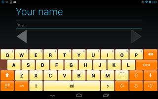 OrangeSharbet keyboard image screenshot 2