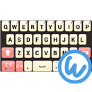 Peach keyboard image APK