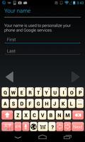 Peach keyboard image الملصق