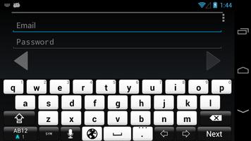 Black&White keyboard image تصوير الشاشة 1
