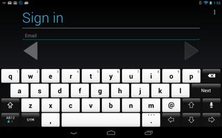 Black&White keyboard image ภาพหน้าจอ 2