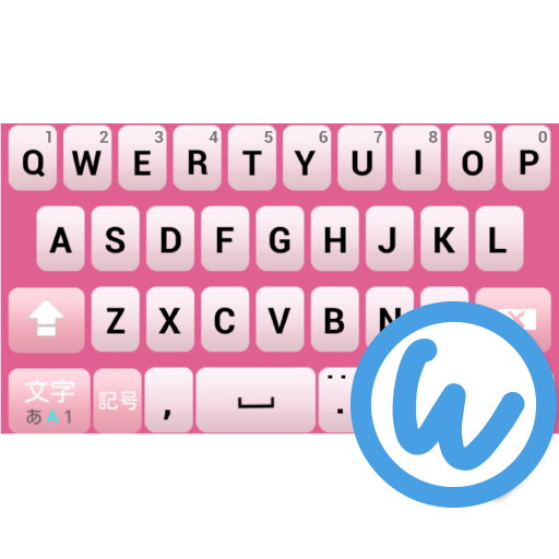 Hotpink keyboard image