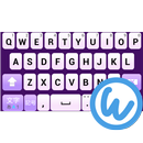 Lavender keyboard image APK