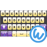 Violet keyboard image aplikacja