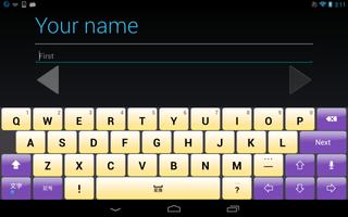 Violet keyboard image تصوير الشاشة 2