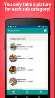 Pantry Photo-Fridge manage app स्क्रीनशॉट 1