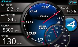 Defi Meter AB الملصق