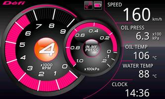 Defi Meter AB تصوير الشاشة 1