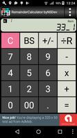 RemainderCalculator byNSDev Affiche