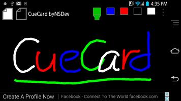 CueCard byNSDev स्क्रीनशॉट 1