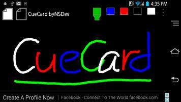 CueCard byNSDev ภาพหน้าจอ 1