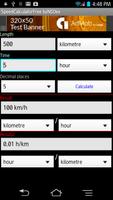 SpeedCalculator byNSDev اسکرین شاٹ 2