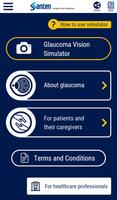 Poster Glaucoma Vision Simulation