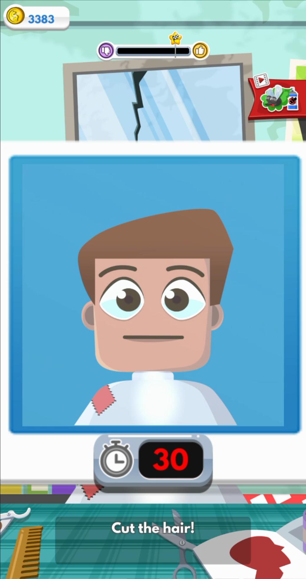 Crazy Haircut For Android Apk Download - big crazy blue hair roblox