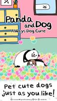 Panda and Dog: Always Dog Cute Affiche