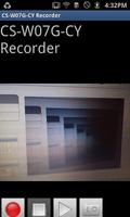 CS-W07G-CY Recorder screenshot 1