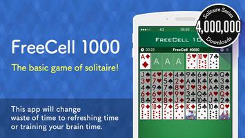 FreeCell 1000 - Solitaire Game پوسٹر