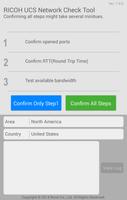 RICOH UCS Network Check Tool poster