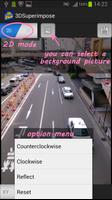 پوستر 3D Superimpose