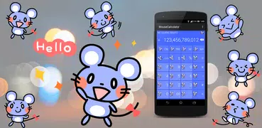 Cute mouse calculator