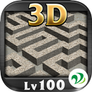 3D Maze Level 100 aplikacja