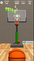 Swish Shot! Basketball Arcade ảnh chụp màn hình 1