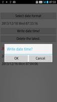 Lock Date Time Memo screenshot 2