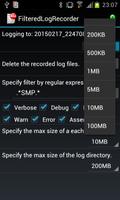 Filtered Log Recorder capture d'écran 1