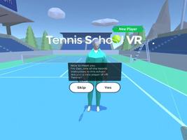 Tennis School VR capture d'écran 1