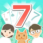 みんなの７ならべ～定番トランプゲーム иконка