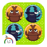 ムシフレンズの知育ゲーム ícone