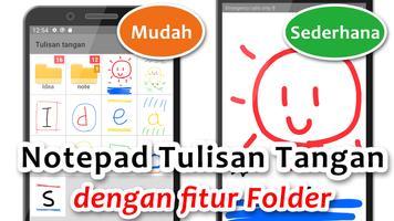 Catatan ide tulisan tangan poster